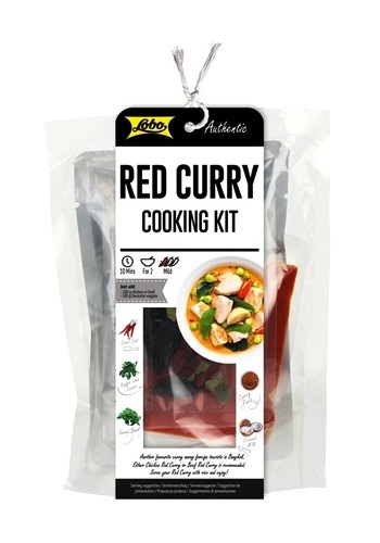Kit per red curry thai - Lobo 253 g.